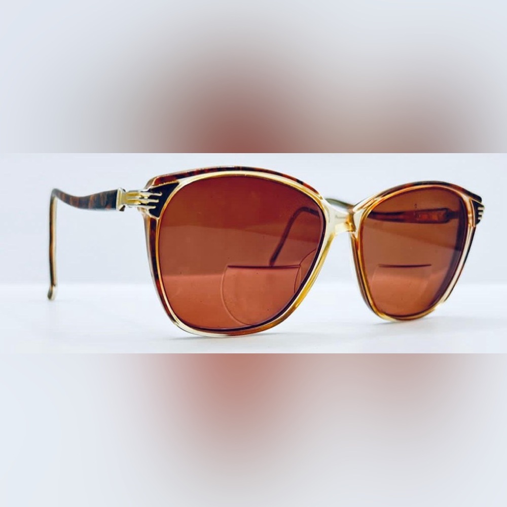 Vintage Viva Viva641 Brown Tortoise Oval Sunglasses Frames Only